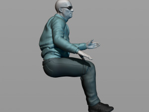 truck driver 3D Print Model