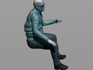 truck driver 3D Print Model