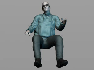 truck driver 3D Print Model