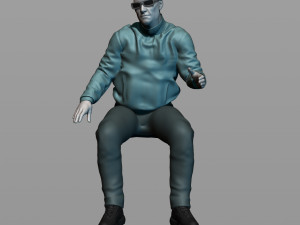 truck driver 3D Print Model
