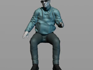 truck driver 3D Print Model