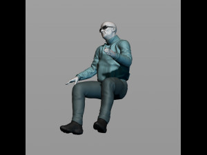 truck driver 3D Print Model