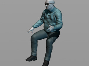 truck driver 3D Print Model