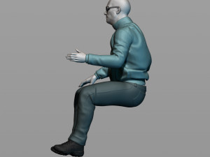truck driver 3D Print Model