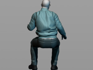 truck driver 3D Print Model