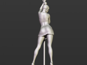 girl with an oar 3D Принт Модель