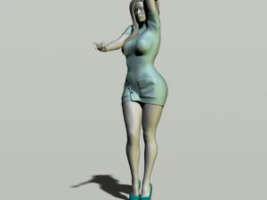 sexy nurse 3D Print Model