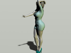sexy nurse Modèles 3D en vedette