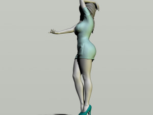 sexy nurse Modèles 3D en vedette