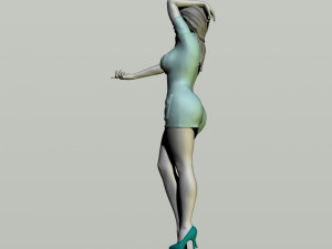 sexy nurse Modèles 3D en vedette