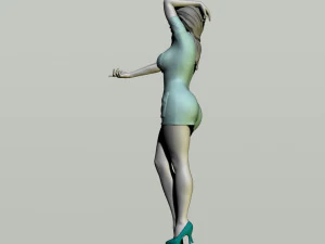 sexy nurse 3D Print Model