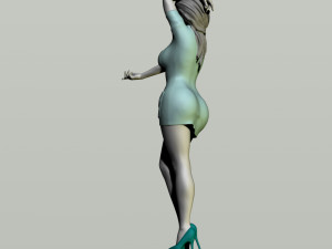 sexy nurse Modèles 3D en vedette