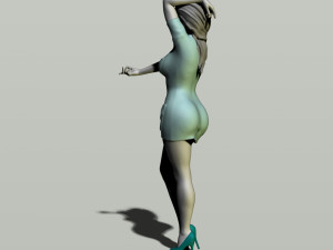 sexy nurse Modèles 3D en vedette