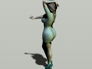 sexy nurse Modèles 3D en vedette