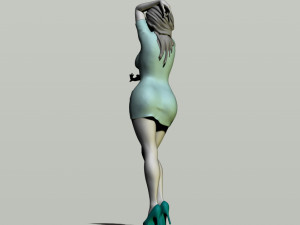 sexy nurse Modèles 3D en vedette