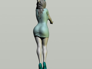 sexy nurse Modèles 3D en vedette