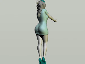 sexy nurse 3D Print Model