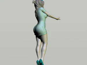 sexy nurse 3D Print Model