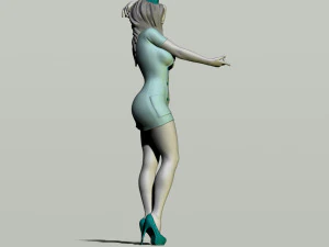 sexy nurse 3D Print Model