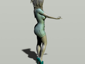 sexy nurse Modèles 3D en vedette