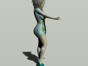 sexy nurse Modèles 3D en vedette