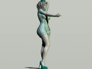 sexy nurse 3D Print Model