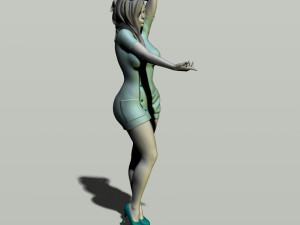 sexy nurse Modèles 3D en vedette