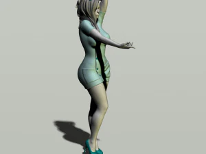 sexy nurse 3D Print Model