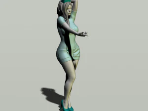 sexy nurse 3D Print Model