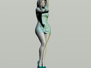 sexy nurse Modèles 3D en vedette
