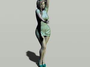 sexy nurse 3D Print Model