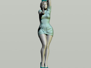 sexy nurse Modèles 3D en vedette