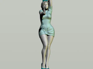 sexy nurse 3D Print Model