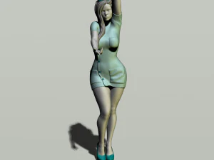 sexy nurse 3D Print Model
