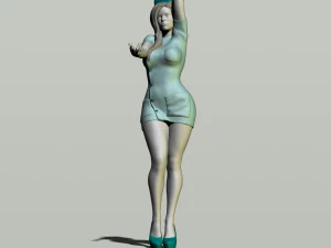 sexy nurse 3D Print Model