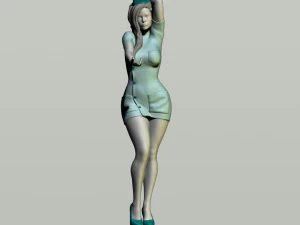 sexy nurse 3D Print Model