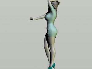 sexy nurse Modèles 3D en vedette
