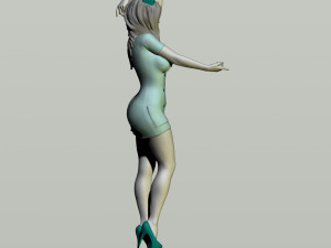 sexy nurse Modèles 3D en vedette