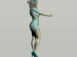 sexy nurse 3D Print Model