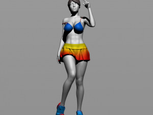pretty woman part 8 3D Baskı Modeli