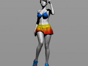 pretty woman part 8 3D Baskı Modeli