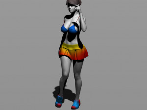 pretty woman part 8 3D Baskı Modeli