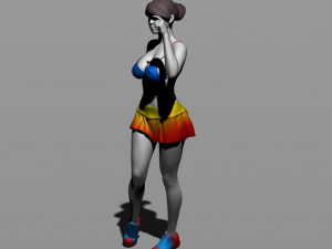 pretty woman part 8 3D Baskı Modeli
