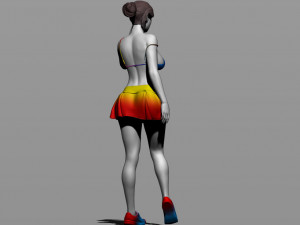 pretty woman part 8 3D Baskı Modeli