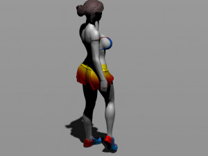 pretty woman part 8 3D Baskı Modeli