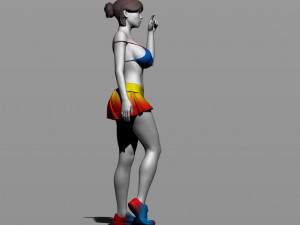 pretty woman part 8 3D Baskı Modeli