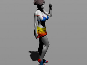 pretty woman part 8 3D Baskı Modeli