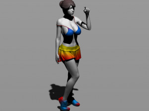 pretty woman part 8 3D Baskı Modeli