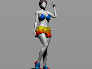 pretty woman part 8 3D Baskı Modeli