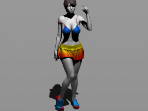 pretty woman part 8 3D Baskı Modeli